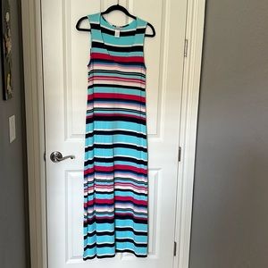 Tommy Bahama striped maxi dress, size XS